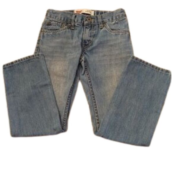 Levi's Girls Slim straight Leg Jean Size 8 Regular 24/22 - Picture 2 of 6